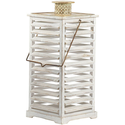 Hesper 6.5 inch White Outdoor Lantern, Set of 2