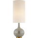 AERIN Hunlen 25.25 inch 75.00 watt Shellish Gray Table Lamp Portable Light
