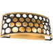 Bailey 2 Light 18 inch Gold Bath Vanity Wall Light