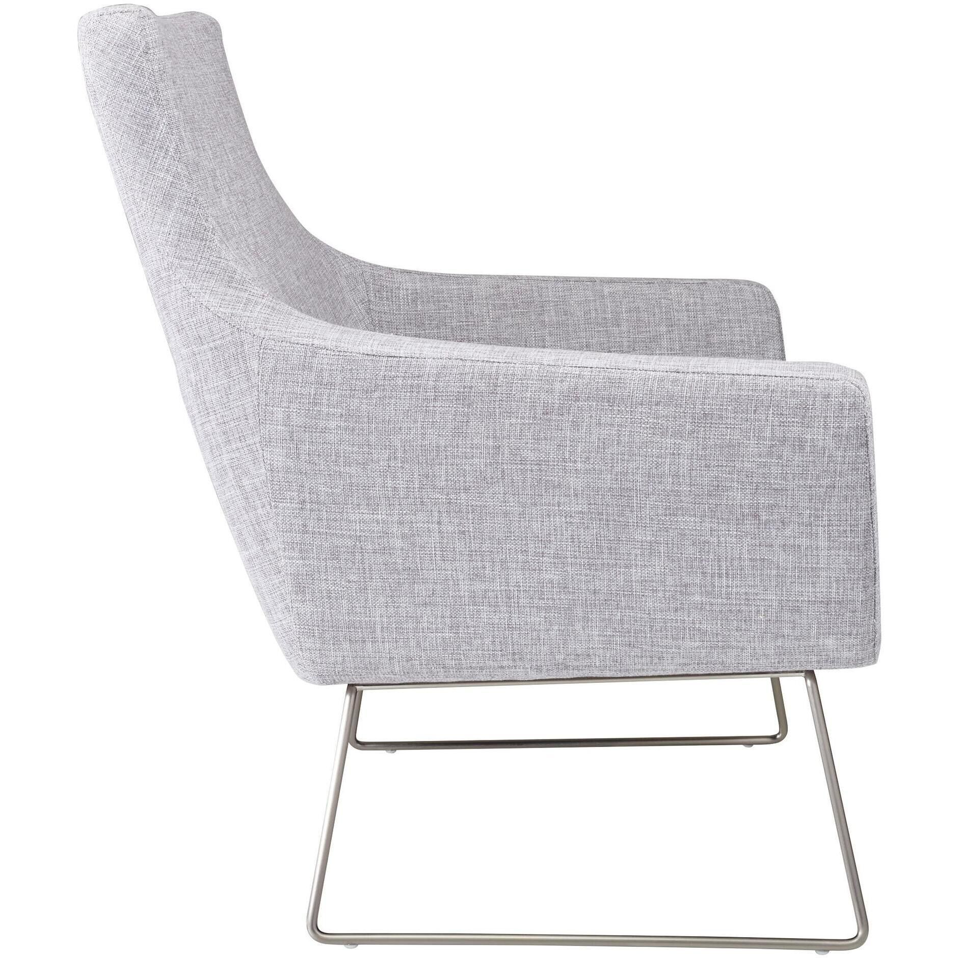 Kendrick Light Grey Fabric Chair