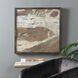 Swept Away Brown Wall Art
