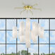 Strathmore 15 Light 44.5 inch Satin Brass Foyer Chandelier Ceiling Light