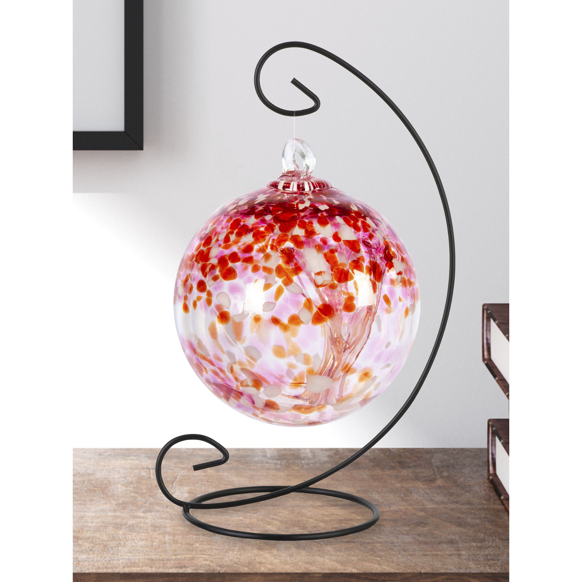 Tree Of Life Multi-color Art Glass Orb