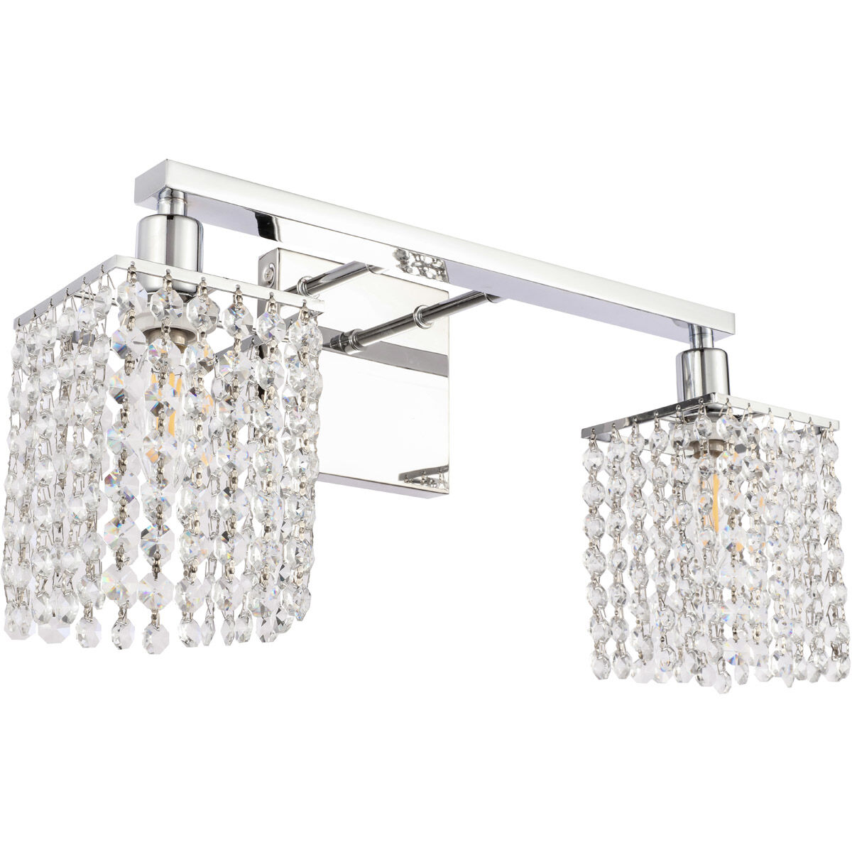 Phineas 2 Light 18 inch Chrome Wall sconce Wall Light