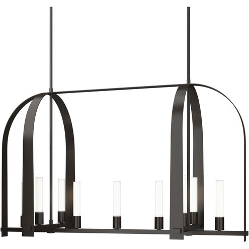 Triomphe 9 Light 41 inch Oil Rubbed Bronze Linear Pendant Ceiling Light