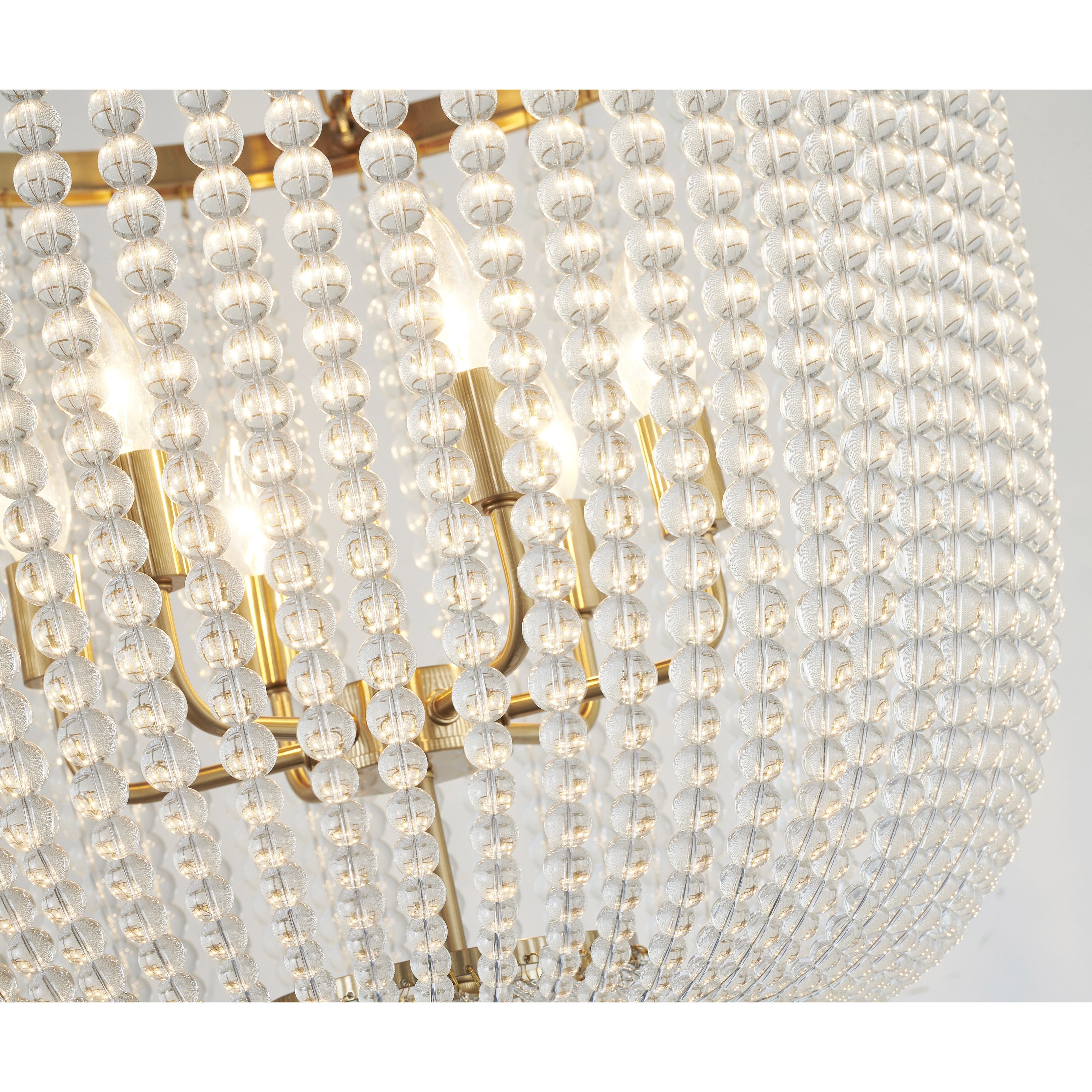Canada LED 24 inch Gold Chandelier Ceiling Light