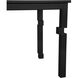 Tetris 72 X 32 inch Matte Black Dining Table