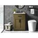 Alden 24 X 35 inch Chestnut Brown Bathroom Vanity Cabinet