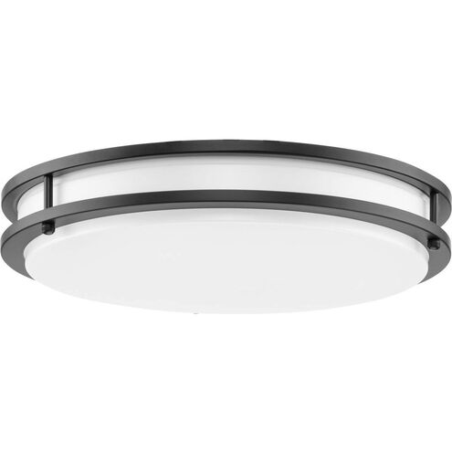 Abide LED LED 14 inch Matte Black Flush Mount Ceiling Light, Medium, Progress LED