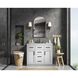 Alden 42 X 35 inch Grey Bathroom Vanity Cabinet
