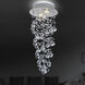 Double Spiral 2 Light 10 inch Chrome Flush Mount Ceiling Light