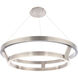 Imperial 1 Light 42 inch Brushed Nickel Chandelier Ceiling Light