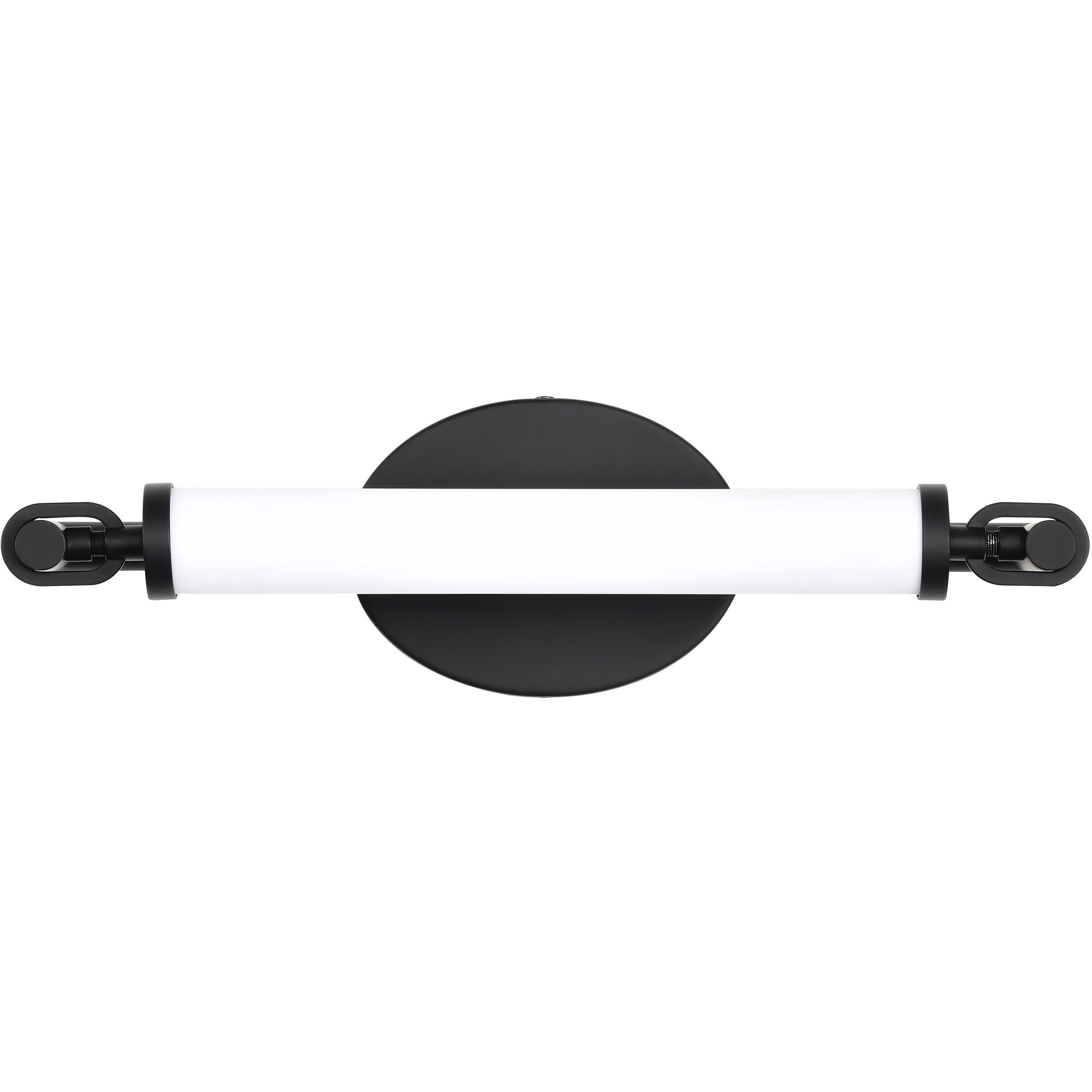 Edgeworth LED 15.75 inch Matte Black Vanity Light Wall Light