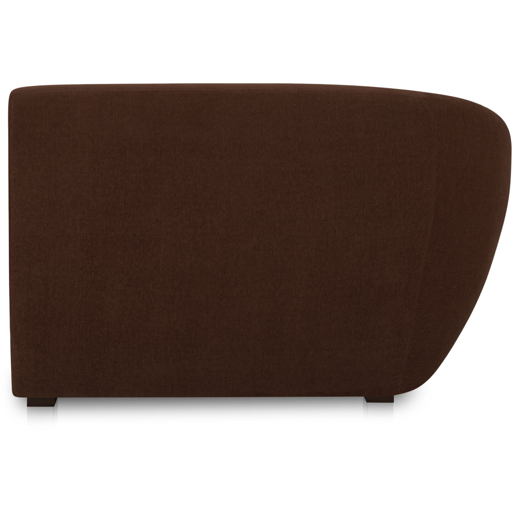 Amelia Brown Chaise, Left