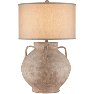 Pompeii 36.75 inch 150 watt Brownish Gray Table Lamp Portable Light