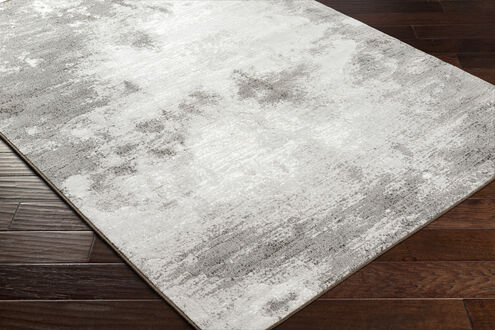 Contempo 120.08 X 94.49 inch Light Gray/White/Charcoal Machine Woven Rug in 8 x 10, Rectangle