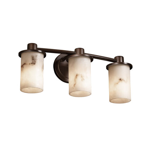 LumenAria LED 20 inch Matte Black Bath Bar Wall Light in 2100 Lm LED, Rondo