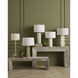 Germaine 34 inch 150 watt White Table Lamp Portable Light