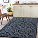 Hendrick 156 X 108 inch Dark Blue Rug, Rectangle