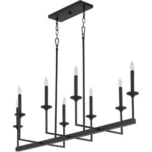 Eldorado 8 Light 18 inch Matte Black Chandelier Ceiling Light