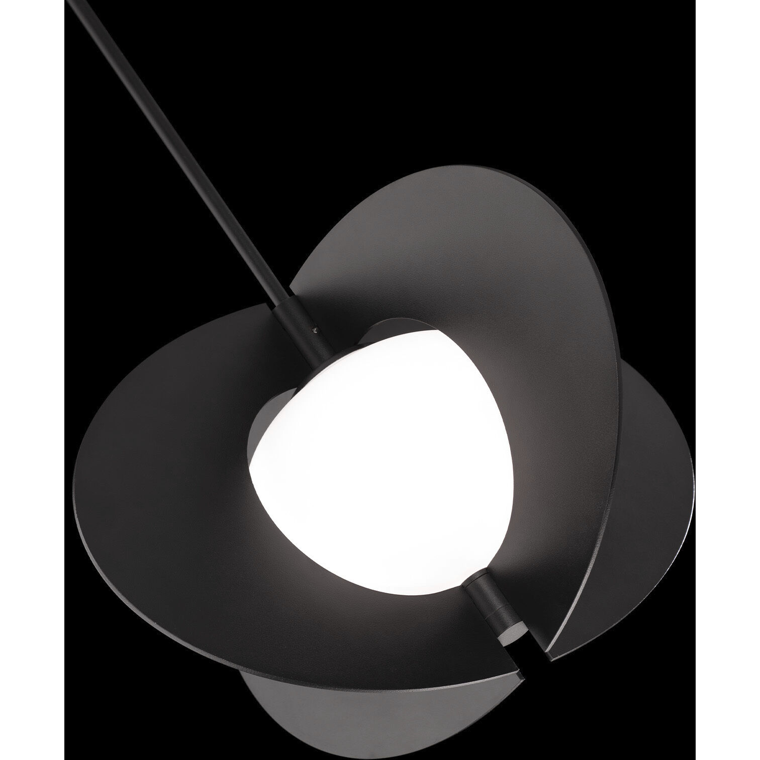 Echelon 1 Light 24 inch Black Pendant Ceiling Light