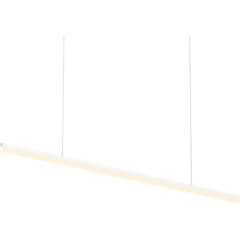 Stiletto LED 71.5 inch Satin White Pendant Ceiling Light