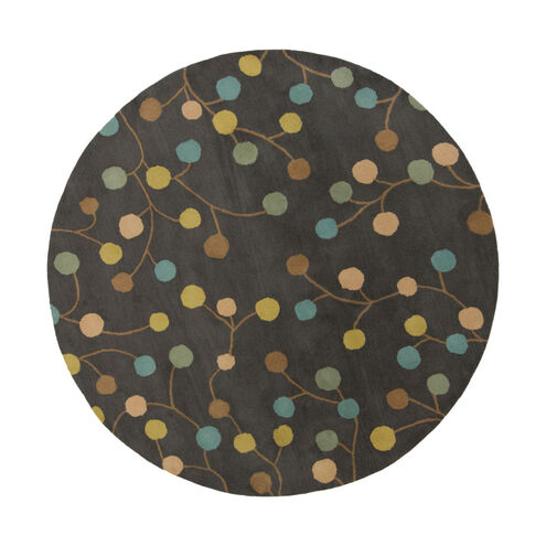 Athena 117 inch Neutral and Blue Area Rug, Wool