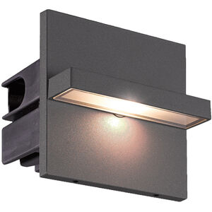 Perma LED 4 inch Graphite Grey Outdoor Wall Mount