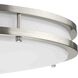 Abide LED LED 17.7 inch Brushed Nickel Flush Mount Ceiling Light, Large, Progress LED