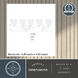 Bellwood 4 Light 28 inch Matte Black Bathroom Light Wall Light