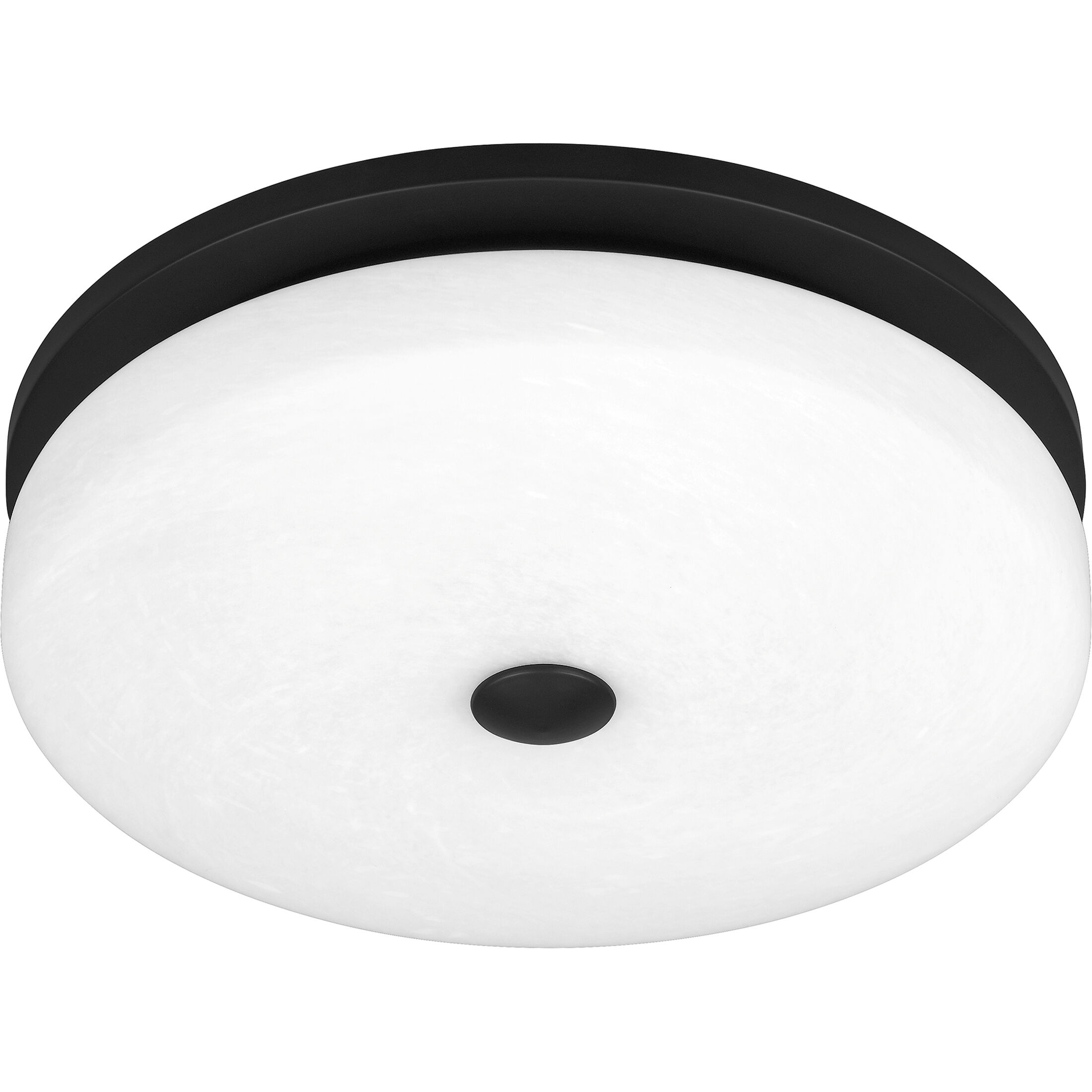 Tavani 15 inch Matte Black Flush Mount Ceiling Light