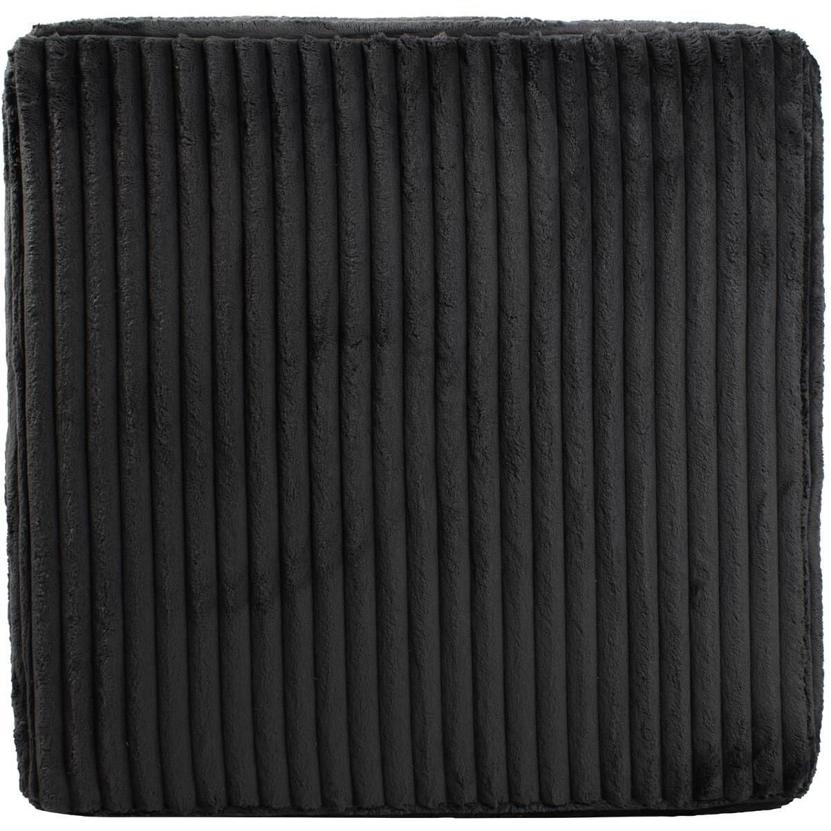 Shar Pei Universal 18 inch Black Ottoman