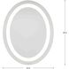 Captarent LED 28 X 22 inch White Led Illuminated Mirror