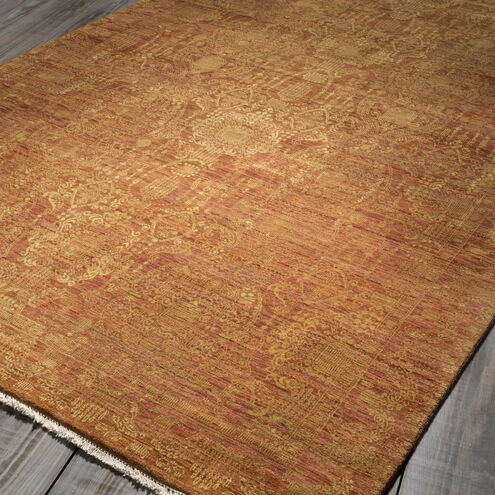 Palace 144 X 108 inch Tan / Rust Handmade Rug