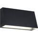 Dakota LED 8.5 inch Matte Black Wall Sconce Wall Light