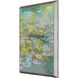 Waterside Collection Turquoise Framed Art