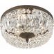 Waltham 3 Light 14 inch English Bronze Flush Ceiling Light in Clear Spectra