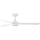 Speck 52 inch Matte White Smart Fan