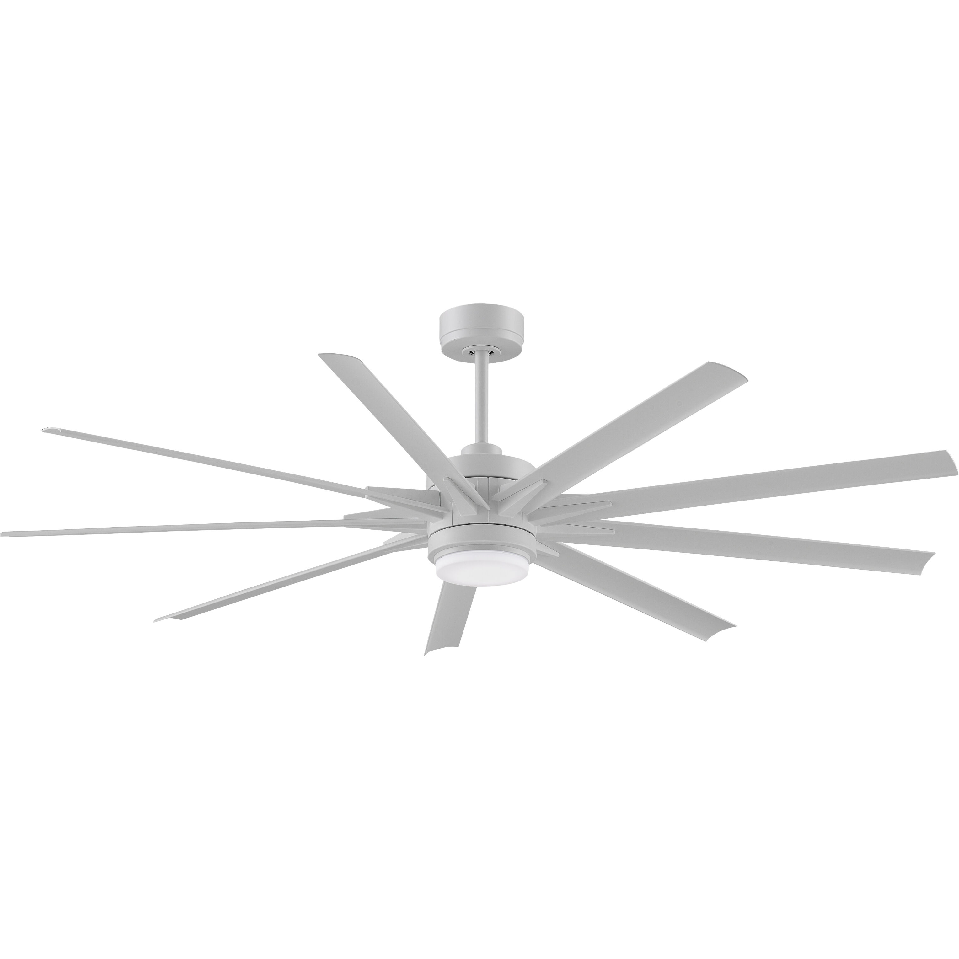 Odyn Custom 8.27 inch Matte White Fan Motor Only, Blades Sold Separately