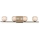 Corona LED 26 inch Satin Nickel Bath Vanity Light Wall Light