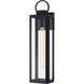 Crosby 1 Light 21.25 inch Matte Black Outdoor Wall Light