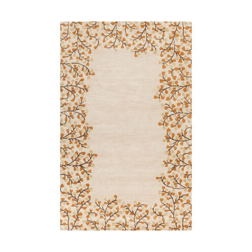 Athena 168 X 120 inch Yellow and Orange Area Rug, Wool