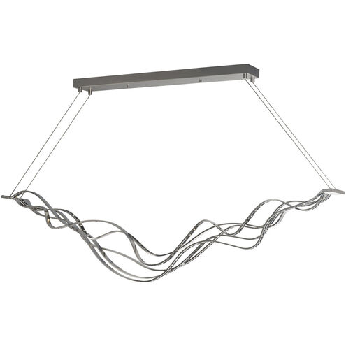 Sean Lavin Surge LED 54 inch Satin Nickel Linear Suspension Ceiling Light, Integrated LED