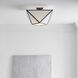 Julie Neill Lorino LED 20 inch Bronze Semi-Flush Mount Ceiling Light, Large