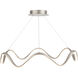 Morae LED 29.88 inch Black Pendant Ceiling Light, dweLED