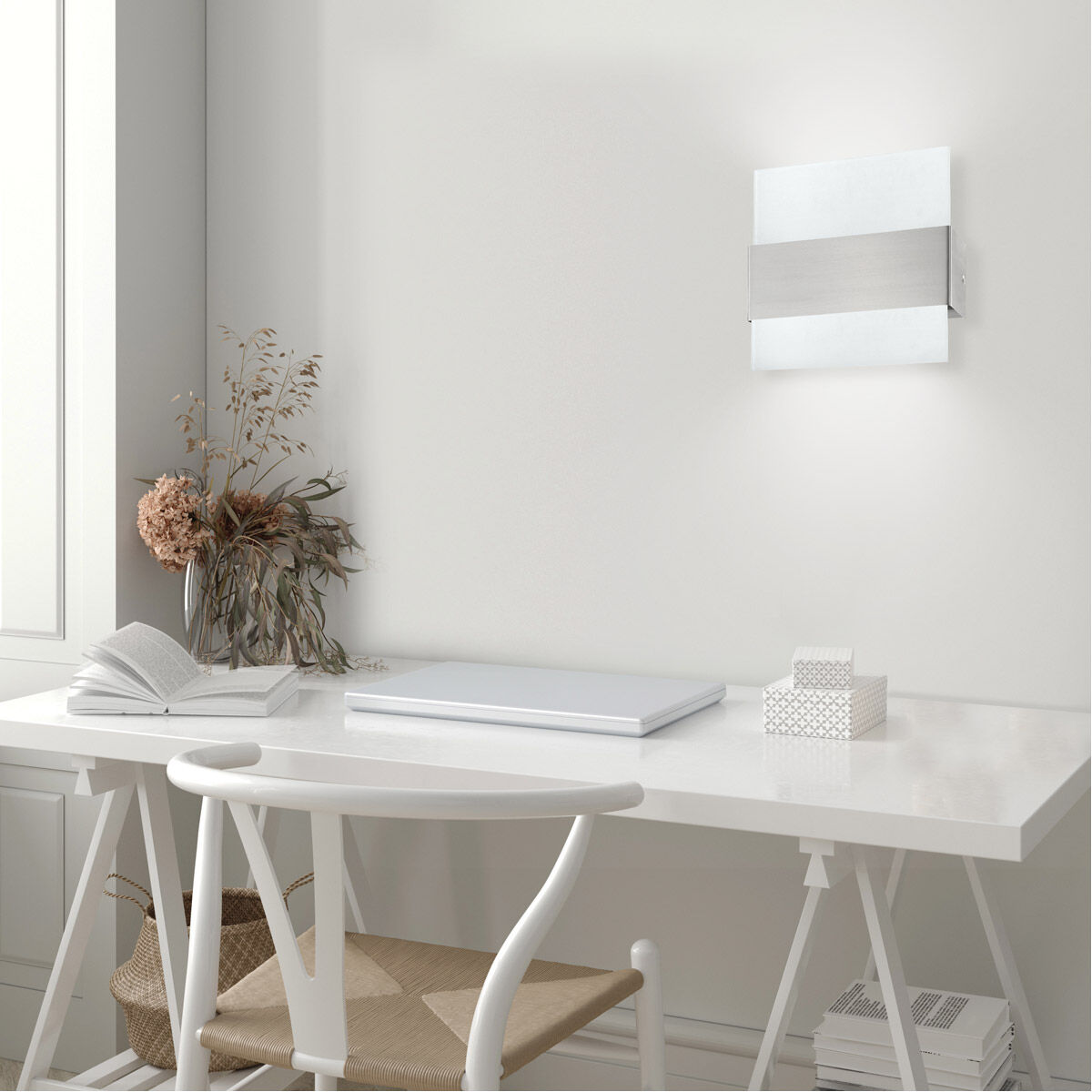 Nikita LED LED 8.82 inch Matte Nickel ADA Wall Sconce Wall Light