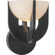 Colette LED 6.25 inch Urban Bronze Bath Vanity Light Wall Light in Urban Bronze and Alabaster