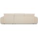 Berga White Sectional, Right