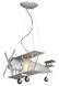 Canada 1 Light 20 inch Brass Pendant Ceiling Light