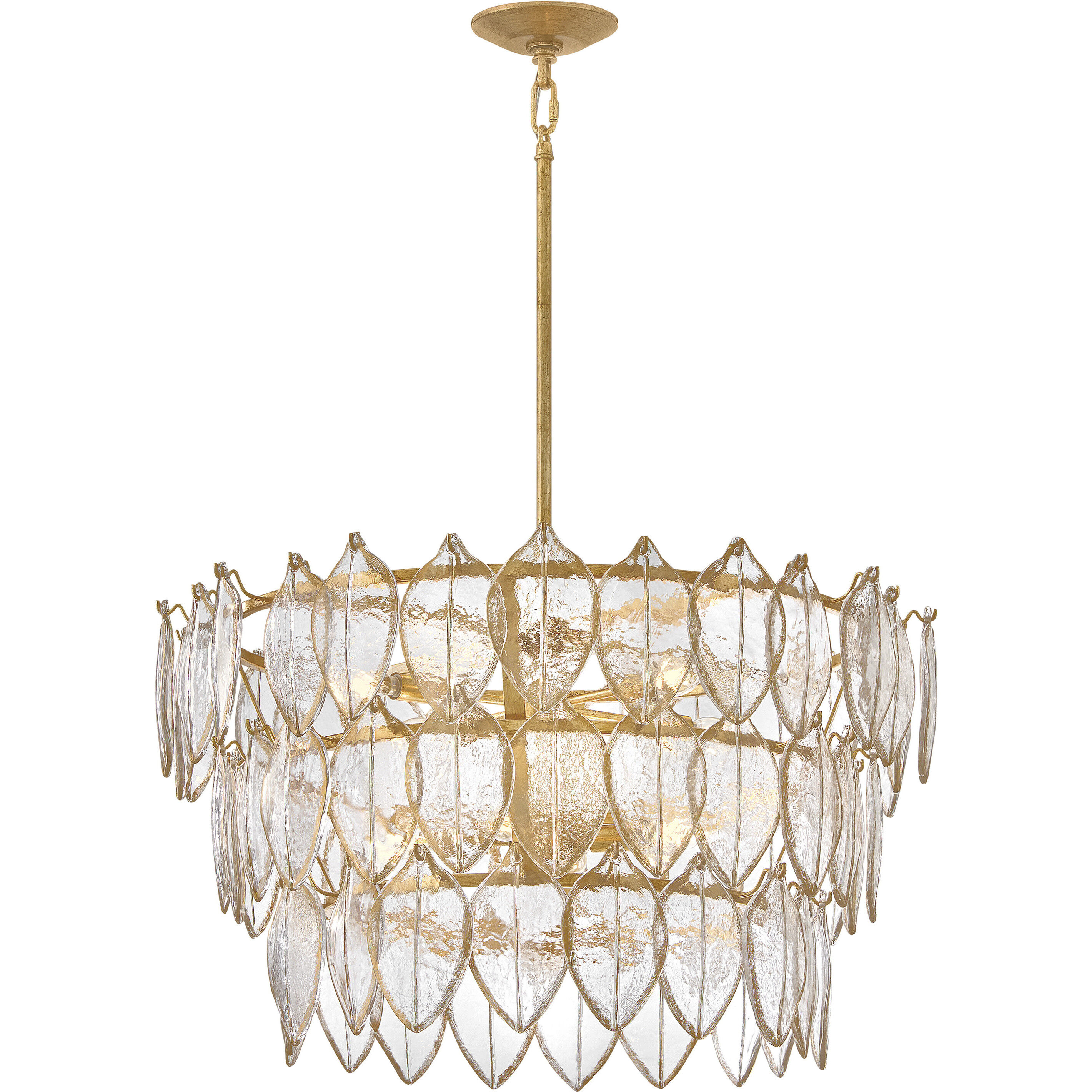 Amira 8 Light 30.25 inch Distressed Brass Chandelier Ceiling Light